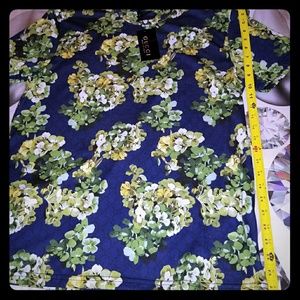 Gucci floral print shirt